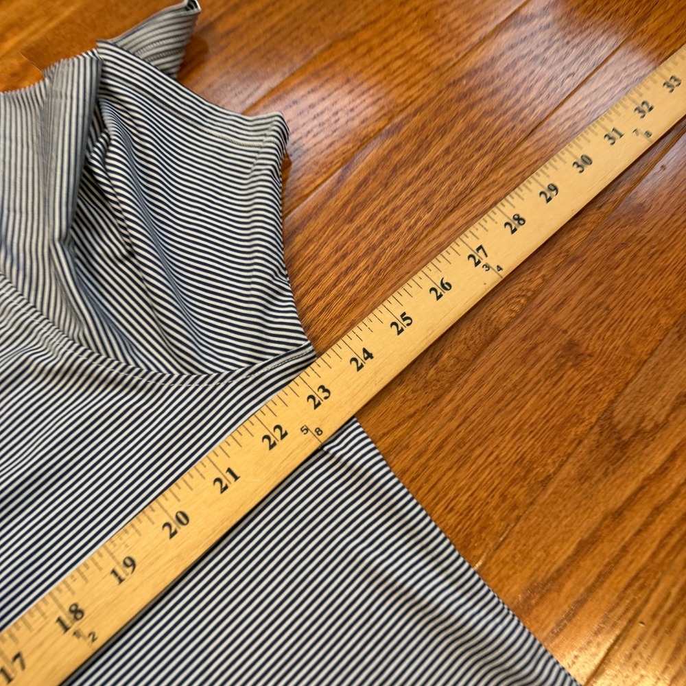Holderness & Bourne Dubliner Golf Classic Polo Shirt Mens Large Blue Striped - Picture 10 of 13
